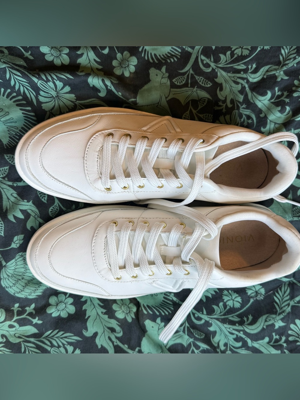 Vionic Emery White Leather Sneaker Women’s Size 9 NWOB - Picture 2 of 6